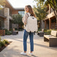 Large Casual Backpack with Multiple Pockets Adjustable Straps and Buckle Details