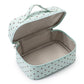 Polka Dot Travel Makeup Case with Dividers and Mirror