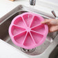 2-Piece Silicone Cake Slice Baking Mold with 8 Compartments