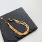 Women's Titanium Steel Braided Bracelet Adjustable Chain for Minimalist Daily Styling