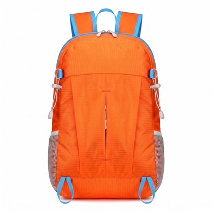 Lightweight Travel Backpack with Mesh Side Pockets Adjustable Straps Multi Pocket Design