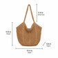 Woven Shoulder Bag - Lightweight Summer Tote for Beach and Vacation