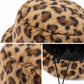 Faux Fur Bucket Hat Soft Plush Winter Casual Fashion Hat