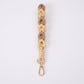 Knotted Macrame Wrist Strap with Swivel Clasp
