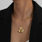 Women's Floral Pendant Necklace