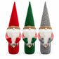 3pk Christmas Gnome Wine Bottle Covers
