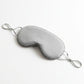Padded Sleep Eye Mask with Adjustable Ear Loops
