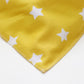Dog Bandana Scarf Yellow with Black and White Pattern Pet Neck Accessory
