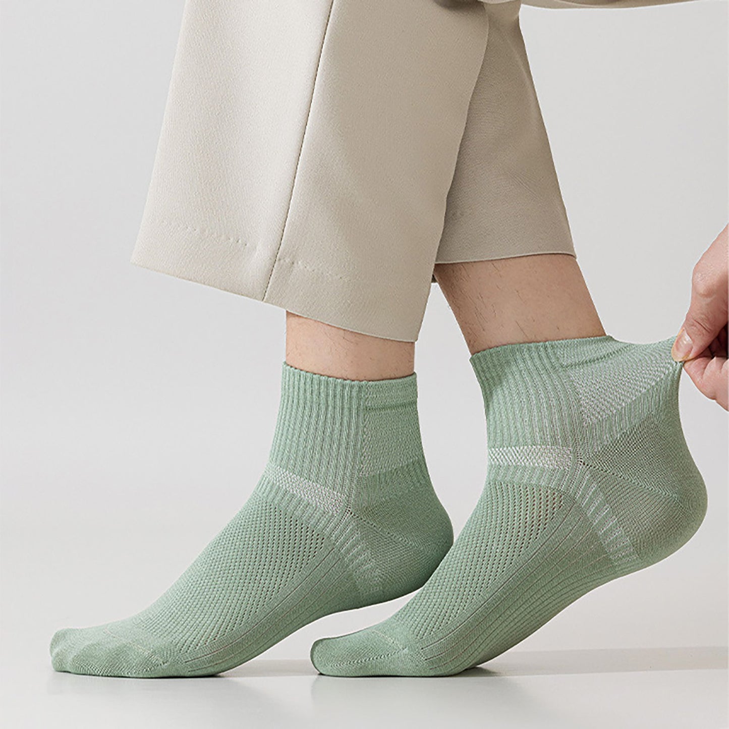 6 pair Men's Breathable Ankle Socks