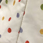 Polka Dot Tote Bag Shoulder Bag with Interior Zipper Pocket