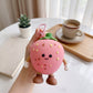 2-Piece Womens Pouch Bag Charm with Hanging Clip and Zipper Closure