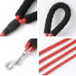Pet Dog Leash Adjustable Nylon Rope with Comfortable Handle and Metal Clip for Small Medium Dogs