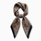 Vintage Floral Print Square Scarf Lightweight Fashion Neck Hair and Handbag Accessory 26.8¡Á26.8 Inches