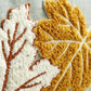 Fall Maple Leaf Textured Lumbar Throw Pillow Cover Autumn Sofa Bed Decor