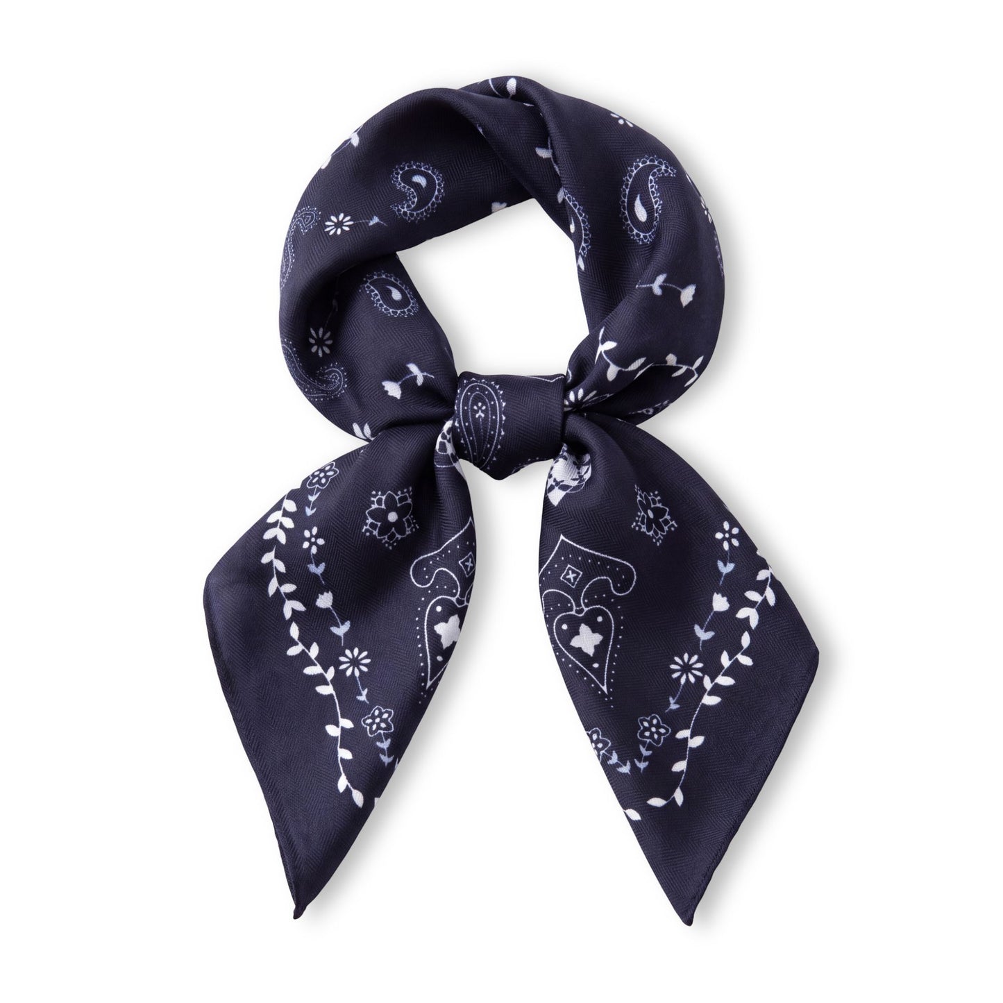 Paisley Print Square Scarf Lightweight Neck Hair and Handbag Fashion Accessory 26.8¡Á26.8 Inches