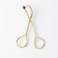 Classic Metal Eyelash Curler 2 Piece Set with Curved Lash Frame for Smooth Natural Lift