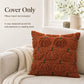 Textured Pumpkin Decorative Throw Pillow Cover for Sofa Bed Chair Fall Decor