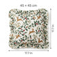 2 Pack Christmas Tree Ruffle Decorative Throw Pillow Covers
