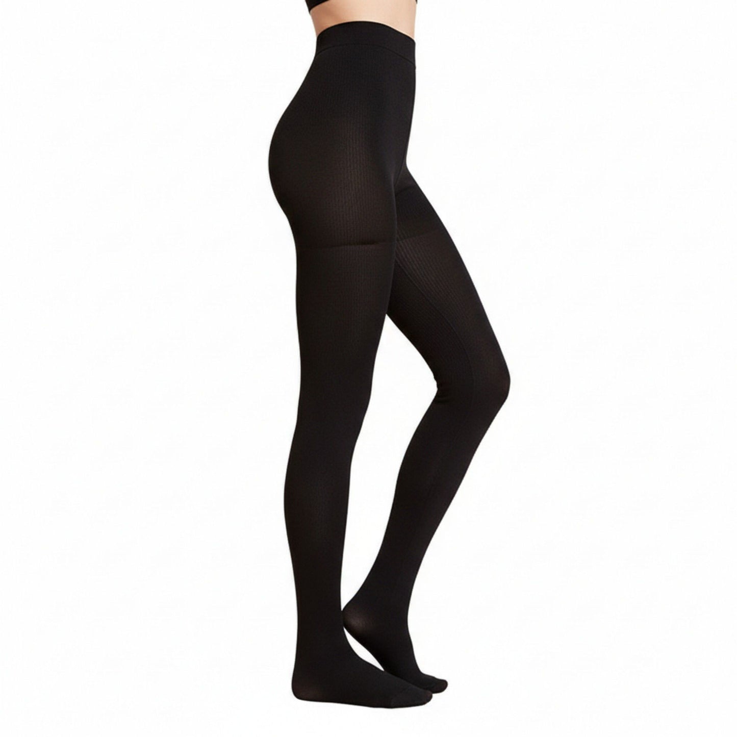2pcs Women's Light-Leg Fleece-Lined Pantyhose with Smooth Skinlike Finish Upgraded Anti-Snag Fabric for Warm Bare-Leg Coverage