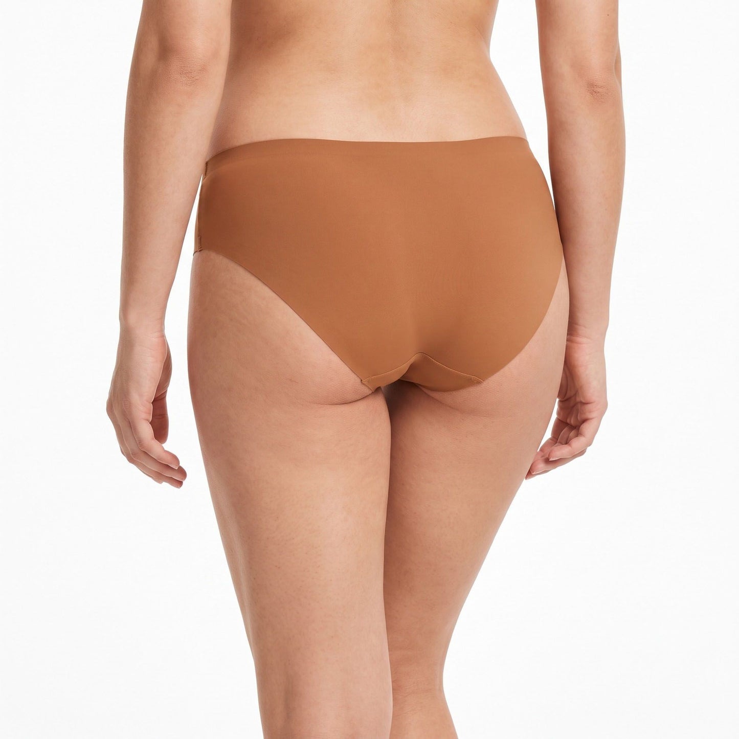 2 Pack Seamless Hipster and Thong Underwear Set