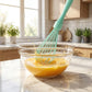 3-Piece Mini Silicone Whisk Set for Baking, Mixing and Kitchen Prep