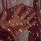 Sheer Sequin Oblong Scarf Lightweight Sparkle Mesh Shawl Wrap