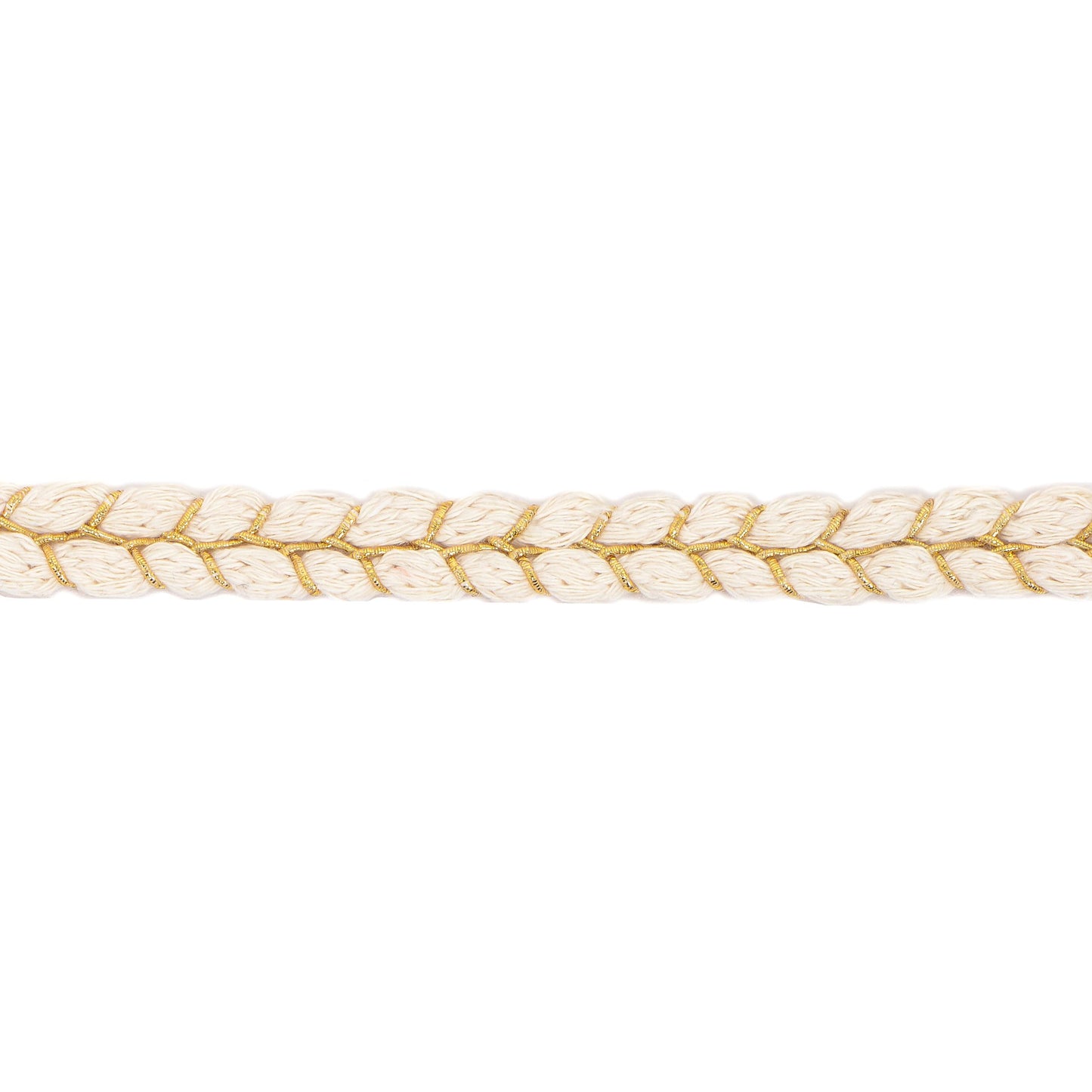 Sewing Braid Trim, 11 Yards 0.6 Inch Twisted Cotton Cord Trim, Handmade DIY Craft Embellishment Costume Garment Decor Accessory