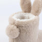 Fuzzy Bunny Slipper Boots