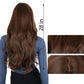 Women's Long Wavy Wig with Bangs