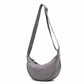 Nylon Crescent Crossbody Bag with Adjustable Strap Lightweight Casual Shoulder Bag