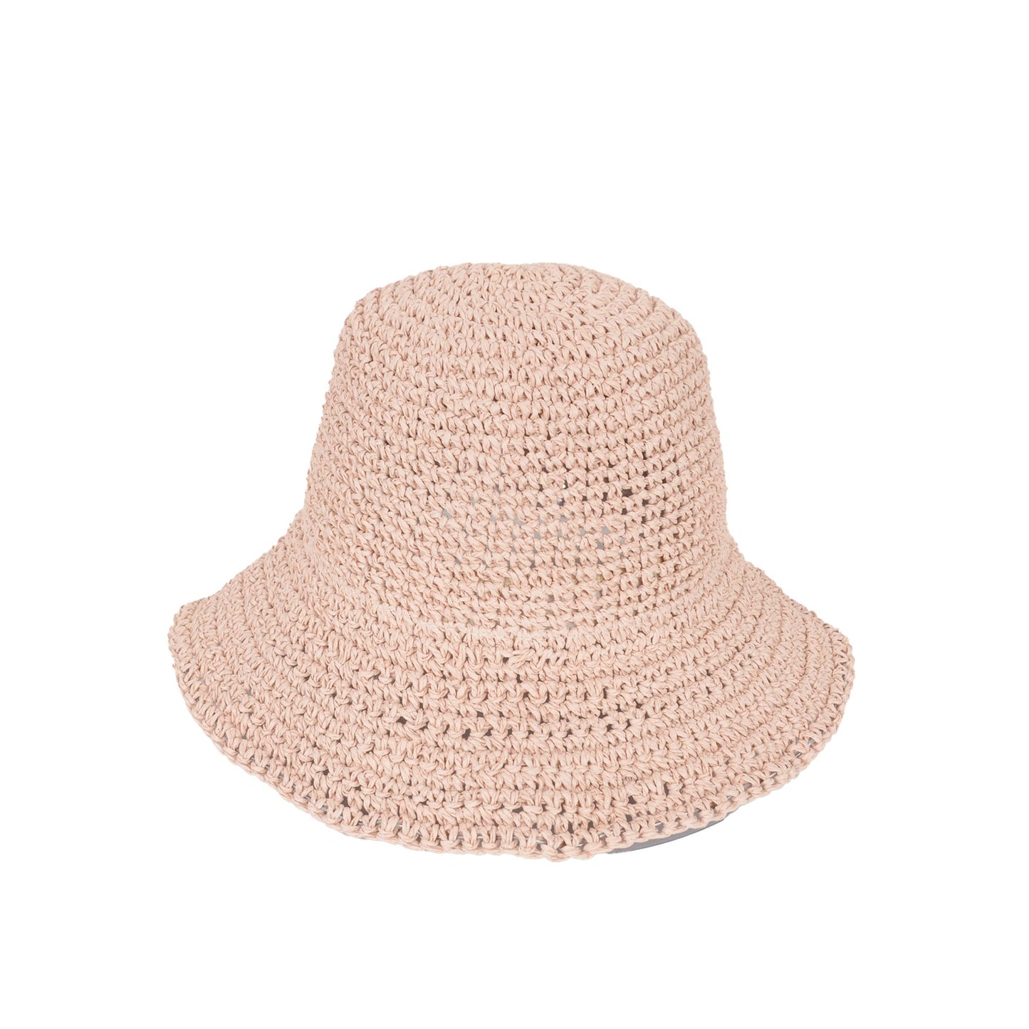 Crochet Raffia Sun Hat with Wide Brim and Bow Detail Foldable Summer Beach Hat for Stylish Sun Protection