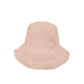 Crochet Raffia Sun Hat with Wide Brim and Bow Detail Foldable Summer Beach Hat for Stylish Sun Protection