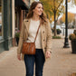 Soft Ruched Faux Leather Shoulder & Crossbody Bag