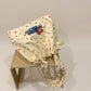Polka Dot Tote Bag Shoulder Bag with Interior Zipper Pocket