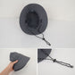 Water-Resistant Packable Bucket Hat with Adjustable Chin Strap Quick-Dry Fabric for Beach Hiking Camping and Outdoor Travel
