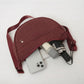 Plaid Nylon Crescent Shoulder Bags with Adjustable Strap Lightweight Casual Crossbody Bag