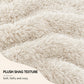 2 Pack Shaggy Faux Fur Throw Pillow Covers 18 x 18 Inch for Couch Sofa and Bed