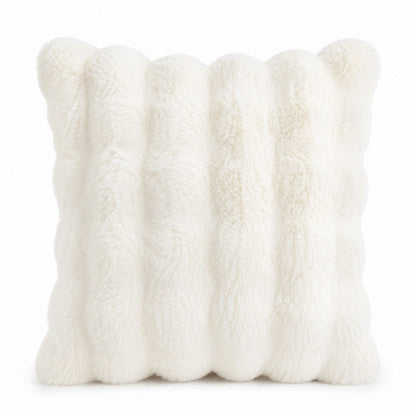 Plush Shaggy Decorative Throw Pillow Cover Soft Accent Cushion Cover for Sofa Bed