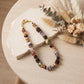 Beaded Handbag Charm Chain with Lobster Clasps