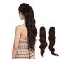 Long Drawstring Ponytail Hair Extension Wave 22 Inch Synthetic Fake Layered Pony Tail Hairpieces for Women