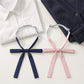 2 Pack Adjustable Pre Tied Long Ribbon Bow Ties for School Uniform Shirts