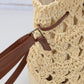Women's Bohemian - Style Crochet Shoulder Bag