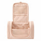 Hanging Toiletry Bag Travel Cosmetic Organizer with Mesh Pockets Side Compartments and Carry Handle