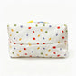 Polka Dot Tote Bag Shoulder Bag with Interior Zipper Pocket