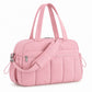 Nylon Travel Tote Gym Bag with Pockets and Shoulder Handles