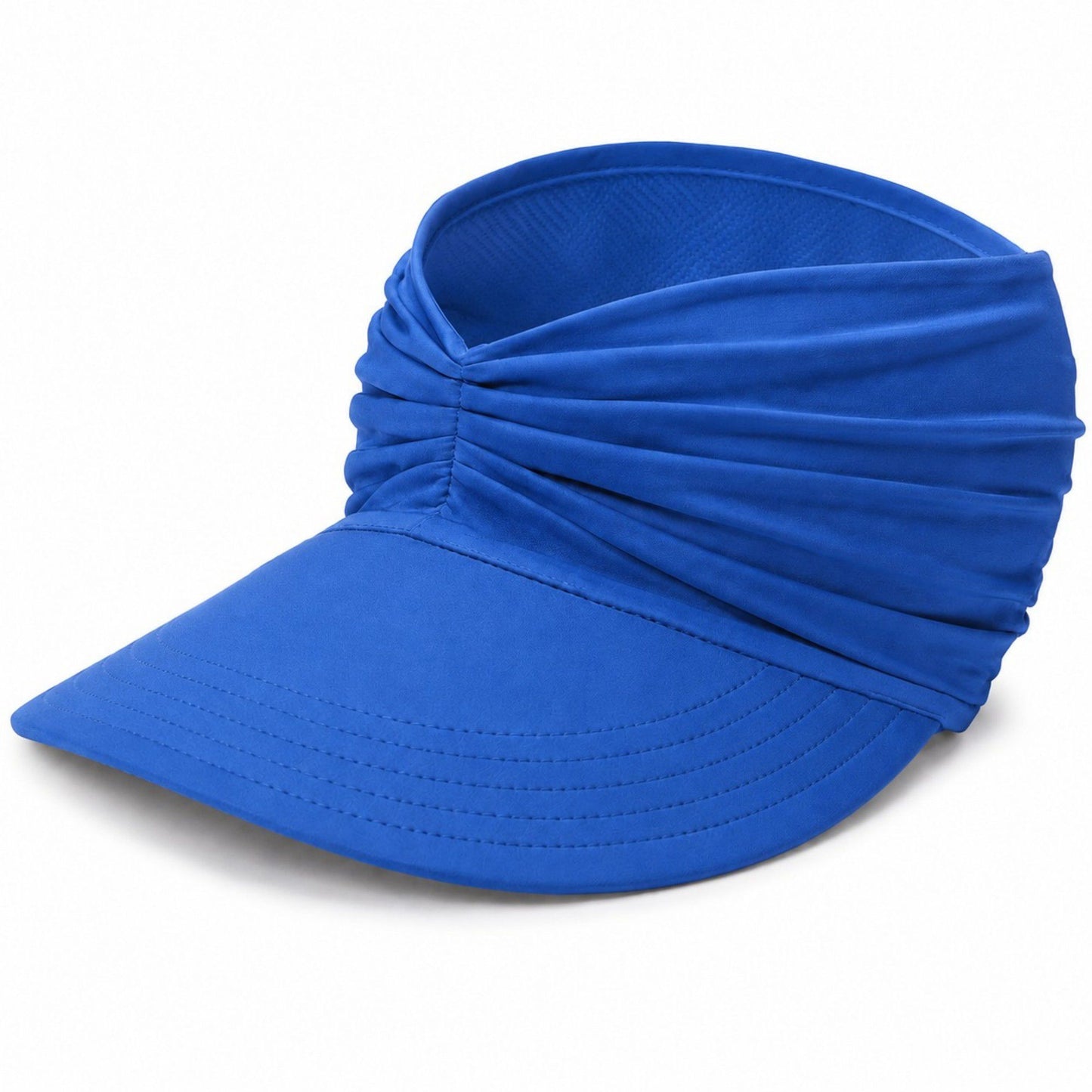 Pleated Visor - Lightweight Sport Sun Hat for Beach and Tennis
