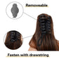 12-Inch Claw Clip Ponytail Extension for Curly Hair-Natural-Looking Longer Ponytail Attachment