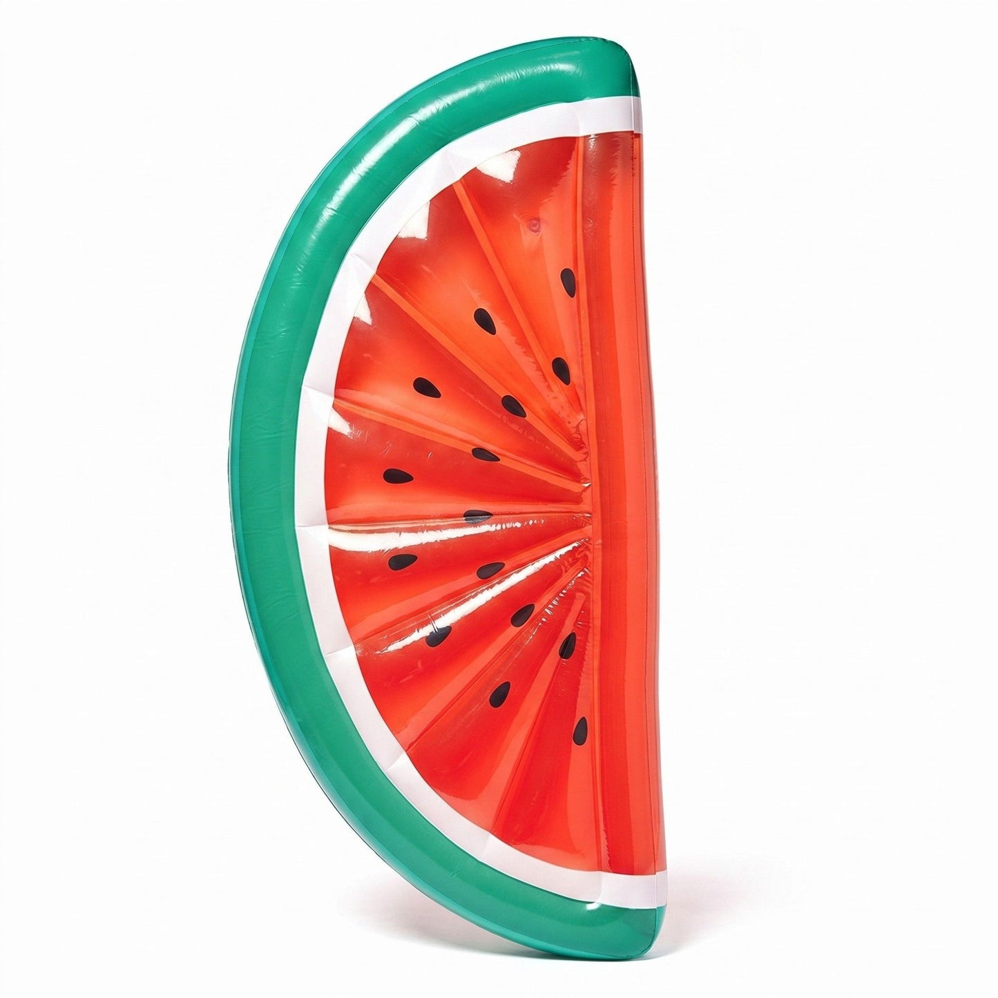 Fruit Slice Shaped Inflatable Pool Float with Lounge Design Durable PVC Raft Float for Pool Beach Lake 70.8x31in