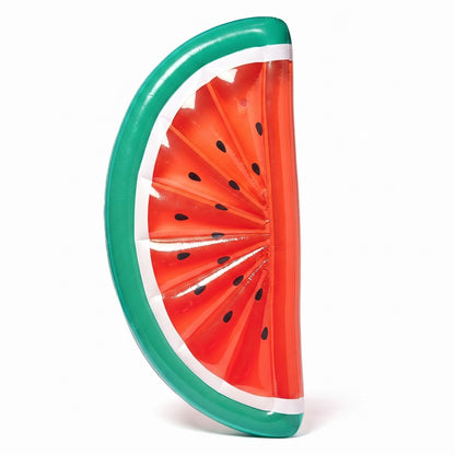 Fruit Slice Shaped Inflatable Pool Float with Lounge Design Durable PVC Raft Float for Pool Beach Lake 70.8x31in