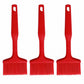 3-Piece Silicone Scraper Set with Handles, Durable and Flexible Kitchen Tools for Cooking and Baking